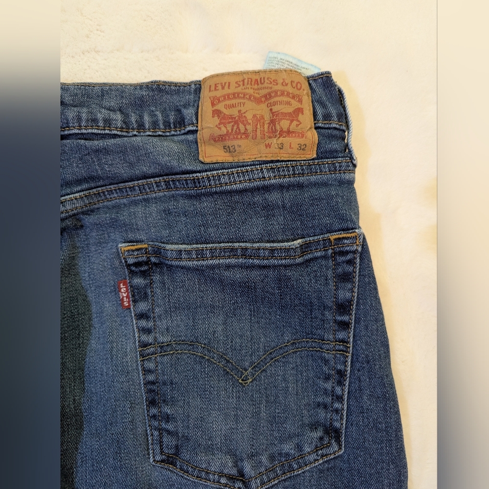 Levi Strauss Red Tag 513 Jeans 33x32